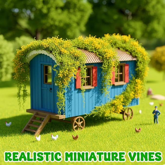 Warmtree Realistic Miniature Vines Simulation Vine Miniature Plants - Image 4