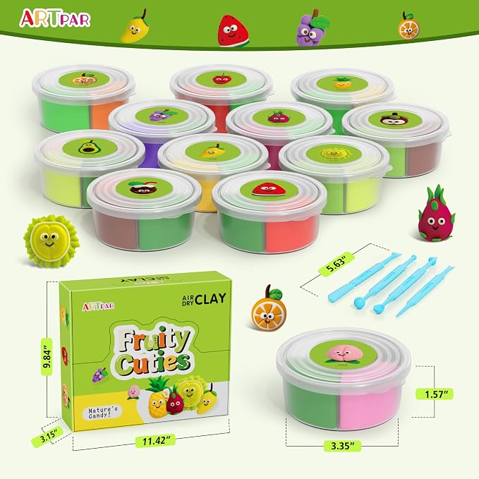 ARTPAR Air Dry Clay Kit for Kids - Image 2