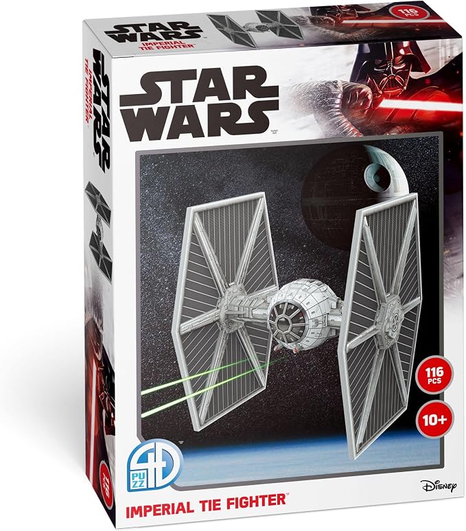4D Puzzle – Star Wars: Tie Fighter/LN – 129 Paper Model Kit by 4DBuild