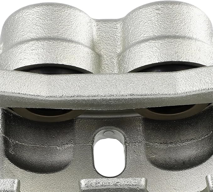 SCITOO 18B4814 18B4815 Rear Left & Right Disc Brake Calipers w/Bracket Fit For Chev For Silverado 3500 2001-2006,For GMC For Sierra 3500 HD 2007-2010, Double Pistons