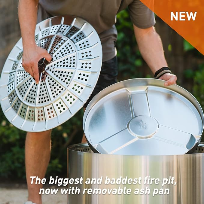 Solo Stove Yukon Essential Bundle | Portable Smokeless Fire Pit Stainless Steel - Image 2