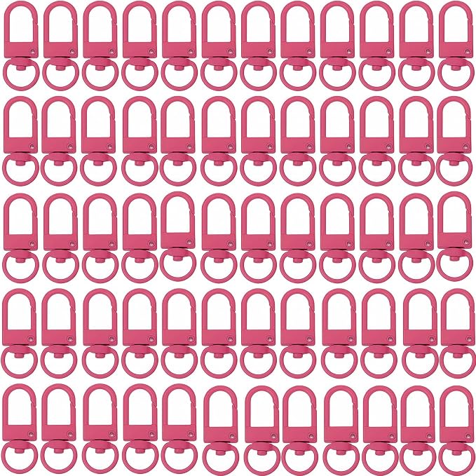 Keychain Clasp Keychain Clip Accessories Bulk 60pcs Colorful Lobster Claw Clasps by Cmidy
