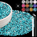 6000PCS 4mm Resin Rhinestones Bulk by BELLEBOOST