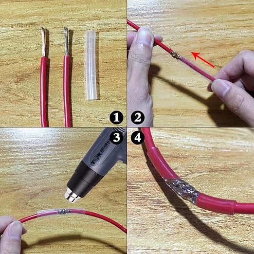 XHF 3/16" 3:1 Waterproof 20Ft Clear Heat Shrink Tubing Marine Grade Wire Cable Adhesive Lined Tube Insulation Seal Against Moisture Corrosion and Air Leakage