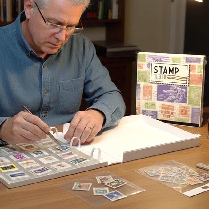 UniKeep Stamp Collection Album Binder Kit - Image 8
