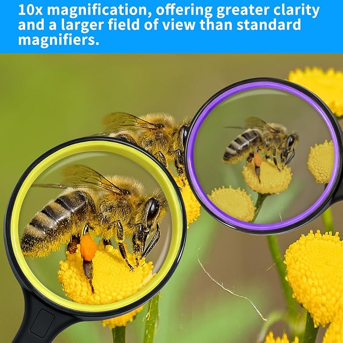 Premium 10X Magnifying Glass - Image 3