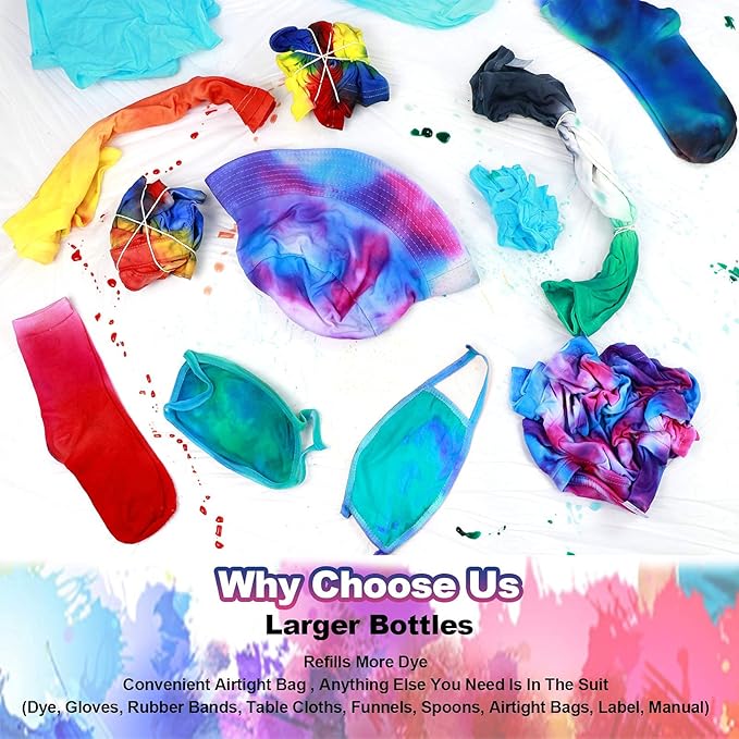 Large Tie Dye Kit for Kids and Adults - Image 3