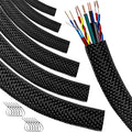 Automotive Wire Loom High Temperature Braided Wraps, Split-Sleeve Heat by MTJSWXSY