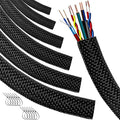 Automotive Wire Loom High Temperature Braided Wraps, Split-Sleeve Heat by MTJSWXSY
