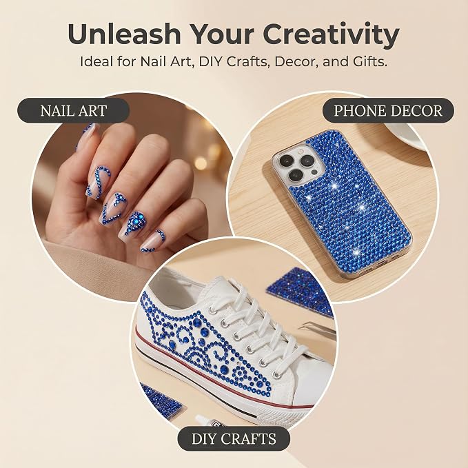 36000Pcs Royal Blue Rhinestones - Image 6