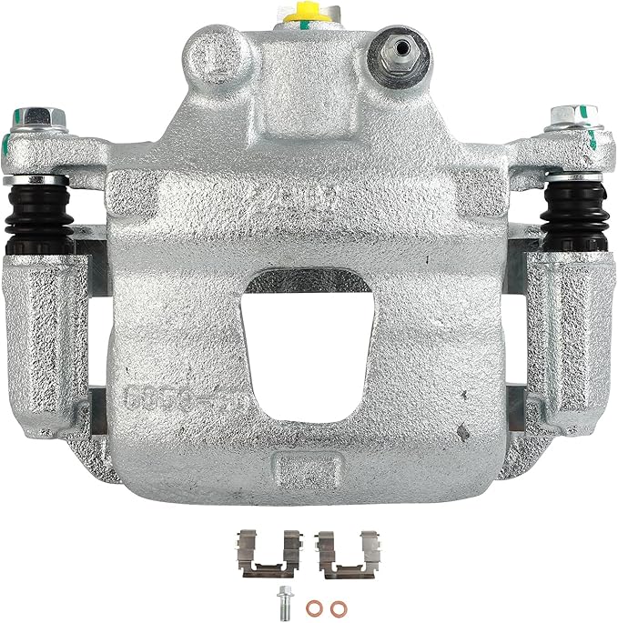 cciyu Front Left Brake Caliper w/Bracket 19-B1219 1996-1997 1999 For Infiniti For I30,1993-2001 For Nissan For Altima,1989-1993 1995-1999 For Nissan For Maxima,2000 2003-2006 For Nissan For Sentra