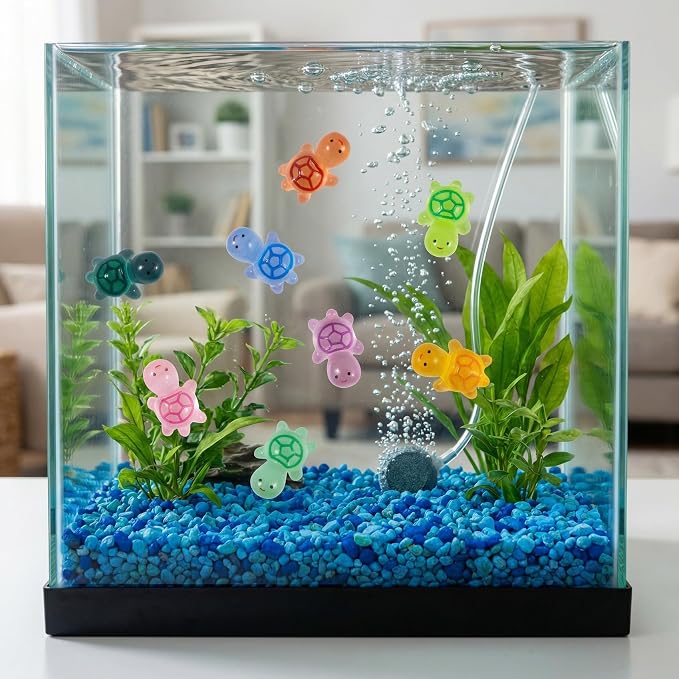 50 Pcs Mini Luminous Resin Turtle, Miniature Figurines, Tiny Turtle Figurines - Image 5