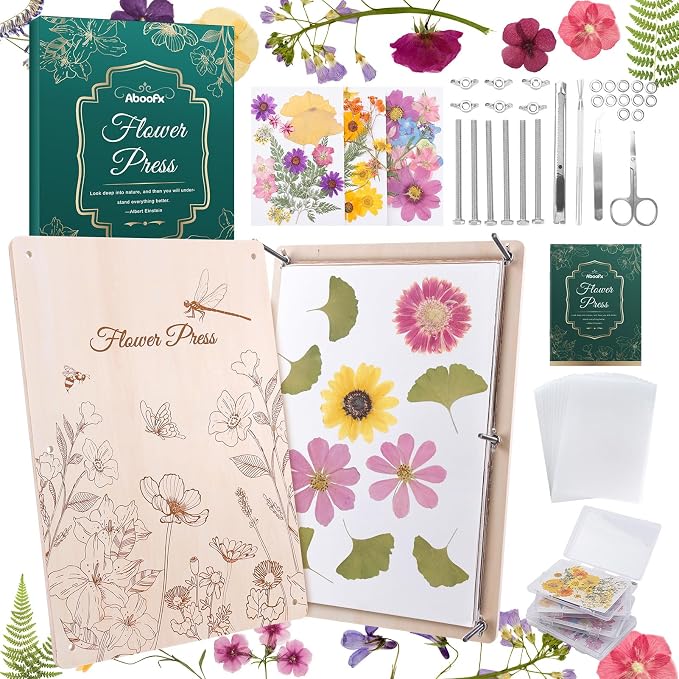 Aboofx Extra Large Flower Press Kit by Aboofx
