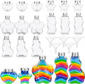 Havawish 20 Pcs Plastic Sand Art Bottles by Havawish