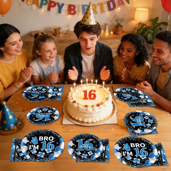 Qyeahkj 100 Pcs 16th Birthday Decorations - Image 6