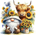 Gnome Stamped Cross Stitch Kits by Unknown