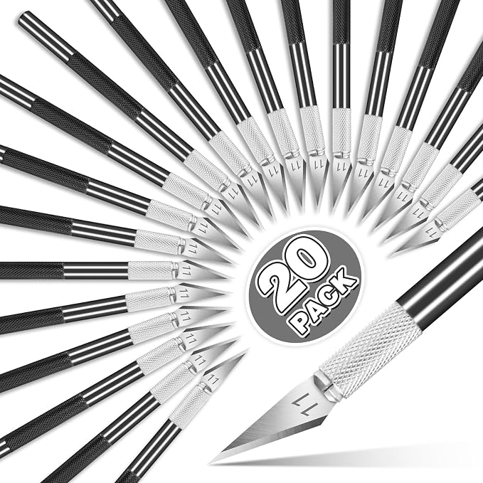 DIYSELF 20 Pack Exacto Knife by DIYSELF
