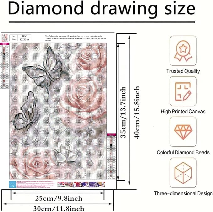 BYGFHLYW 5D Diamond Painting Kits - Image 6