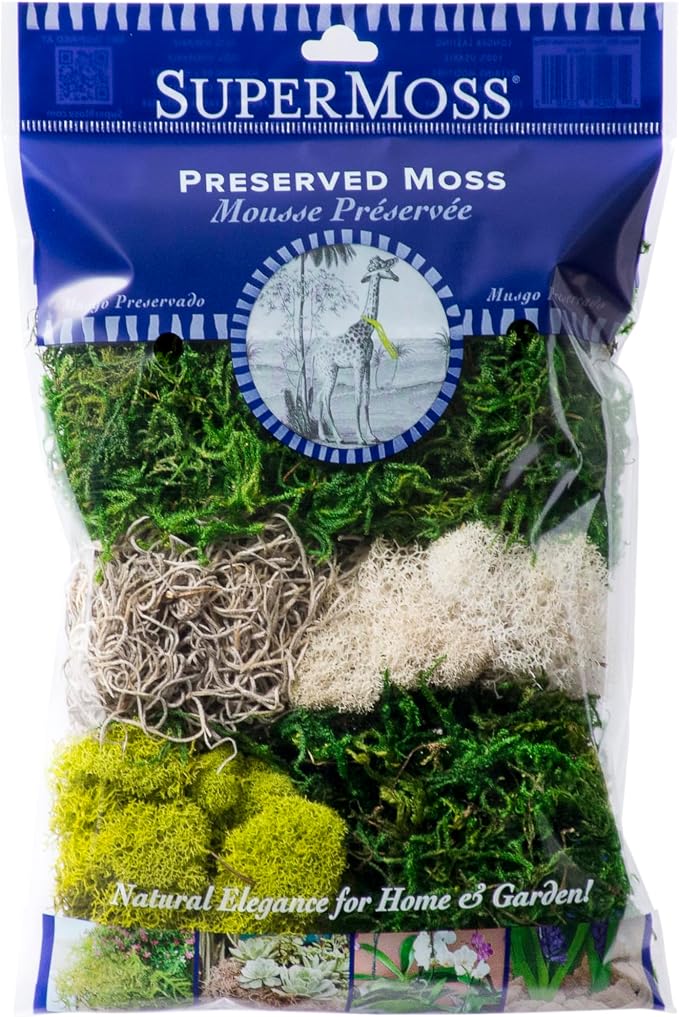 SuperMoss Moss Mix – Premium Decorative Moss by SuperMoss