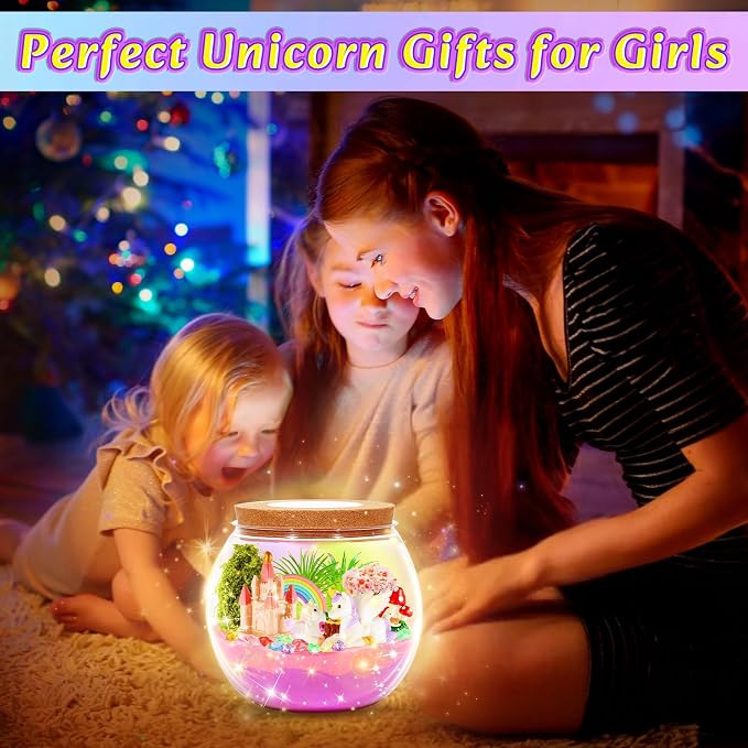Gifmore Unicorn Light Up Terrarium Kit - Image 4