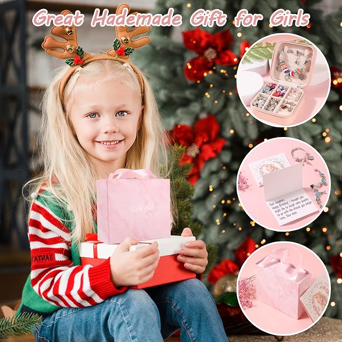 UFU Charm Bracelet Making Kit, A Sweet Birthday Gift to Inspire Imagination & - Image 6
