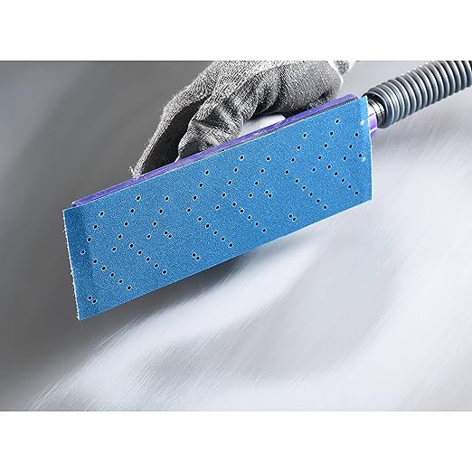 3M Hookit Blue Abrasive Sheet Roll, 36191, Multi-Hole, 2.75 in x 13 yd, 180+ Grade, Automotive Sanding Roll Sandpaper for Coating Removal, Body Repair, Auto Sanding