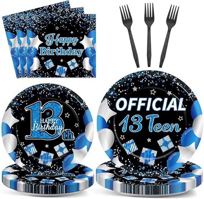 100 Pcs 13th Birthday Decorations by Qyeahkj