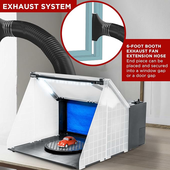 Master Airbrush Portable Airbrush Spray Booth Station - Image 3