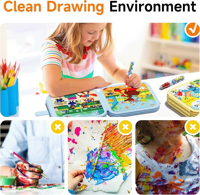 Timetome Reusable Water Painting Books - Image 4