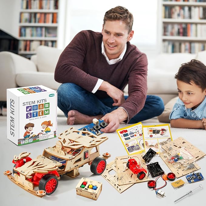 STEM Toys for Ages 8-13, Remote Control Model Car Building Science Kits | 8 9 - Image 7