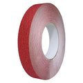 GGR Supplies T.R.U. NST-20C Red Non-Skid Tape 1 in. Wide x 60 ft. Length Safety Way 60 Grit Anti Slip Traction Tape 32 Mil No Slip