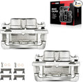Torchbeam Front Brake Calipers Set for Chevrolet Silverado 2500 HD 2001-2010, Chevrolet Express 2500 2003-2020, Chevrolet Express 3500, Front Left and Front Right Calipers Replace # 18B4730+18B4731