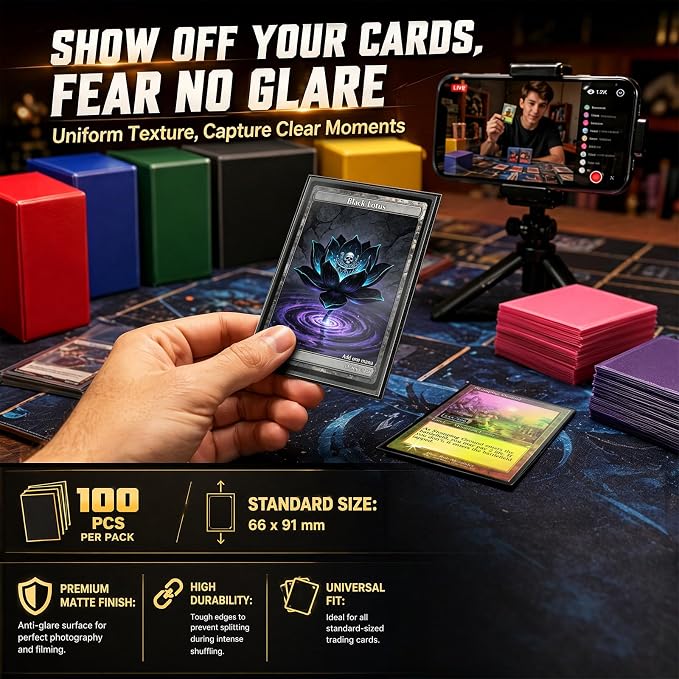 Trading Card Sleeves, Top Loaders Card Protectors - Image 4