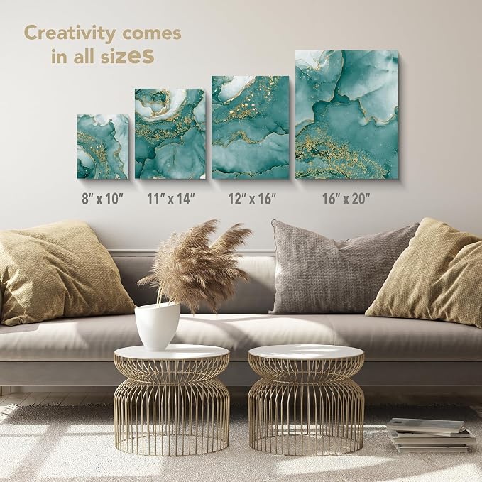 ArtSkills Stretched Canvas for Painting, 8x10 Canvas, Premium Wood Frame - Image 3