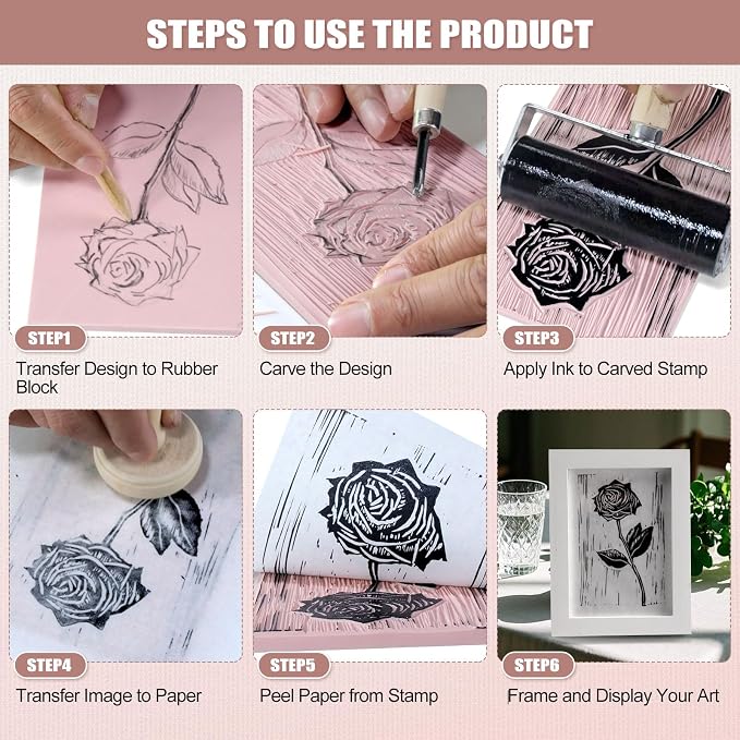 Linoleum Blocks for Printmaking Supplies - Image 5