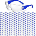 Yunsailing 100 Pack Bulk Safety Glasses Eye Protection Goggles for Women Men DIY Construction Lab
