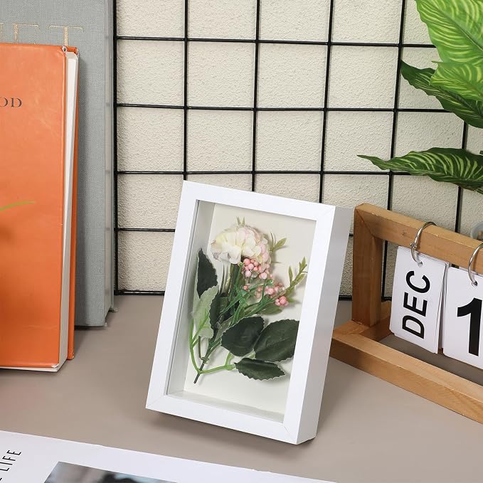 8 Pcs Shadow Box Frame, 4 x 6 Inch 3D Shadow Boxes Display Cases 1.2in Depth - Image 5