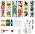 ORIGACH 6 Set Bees Cross Stitch Bookmark Kit by ORIGACH