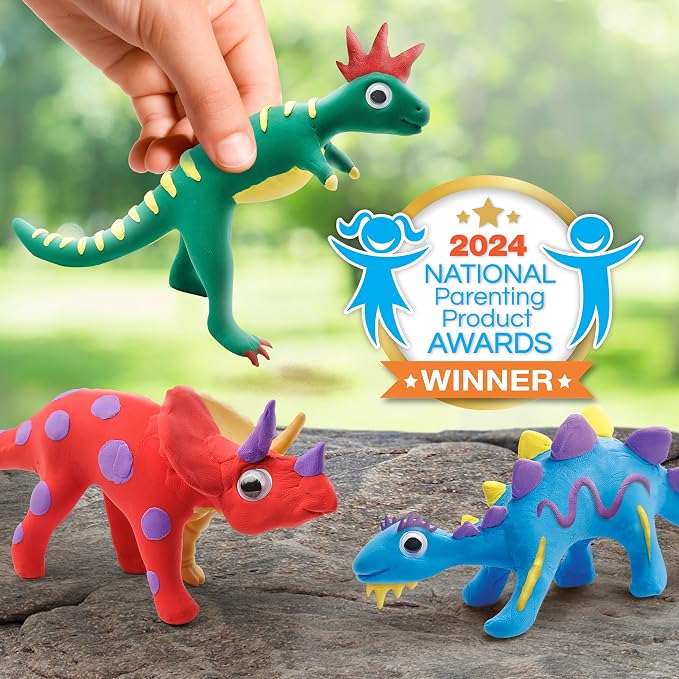 National Geographic Clay Dinosaur Arts & Crafts Kit - Image 6