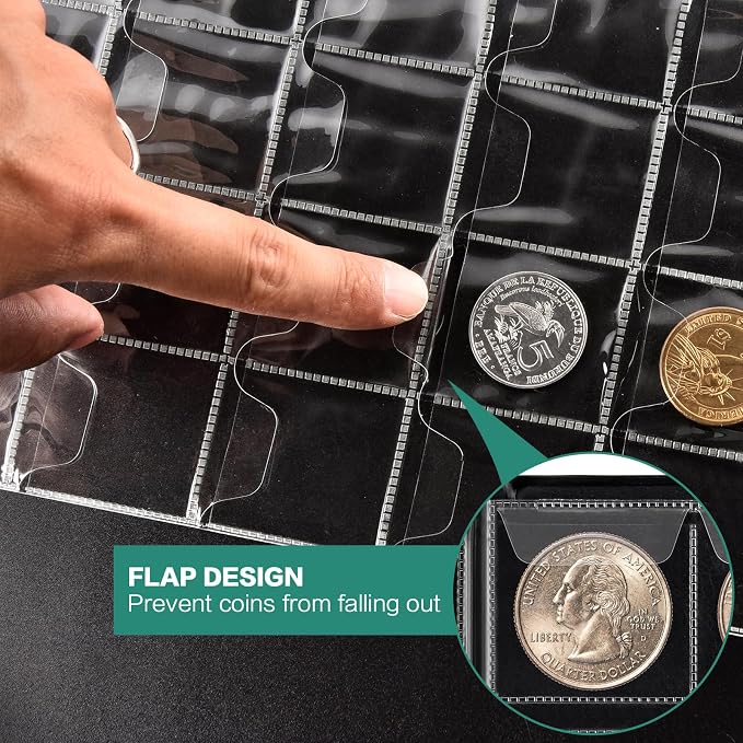 Coin Collection Book Holder Album - Image 2