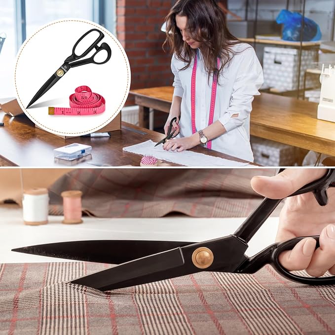Fabric Scissors Professional, Tailor Sharp Sewing Shears - Image 6