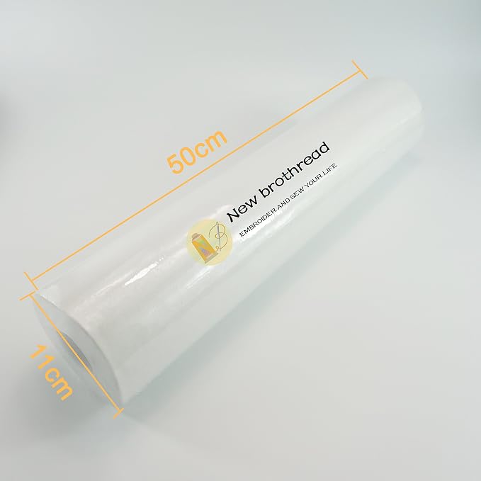 New Brothread Cut Away Machine Embroidery Stabilizer Backing 20" x 25 Yd roll - Image 2