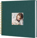 8 x 8 Inch Scrapbook Photo Album, Hardcover Kraft White Pages Arch Window Photo by Sprsthai