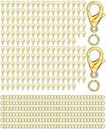 700Pcs Lobster Claw Clasps and Open Jump Rings Set, Lobster Clasps by QulltkClasp
