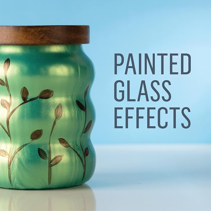 FolkArt Murano Iridescent Acrylic Glass Paint, 2 fl oz - Image 6
