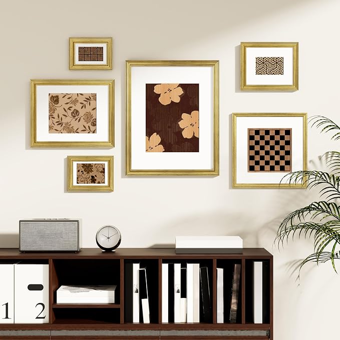 Vittanly 12x12 Picture Frames Set of 2, Ornate Vintage Photo Frame - Image 2