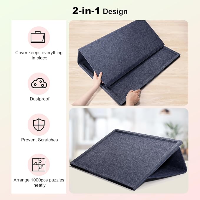 PP OPOUNT 1000 Piece Tilting Puzzle Board - Image 5