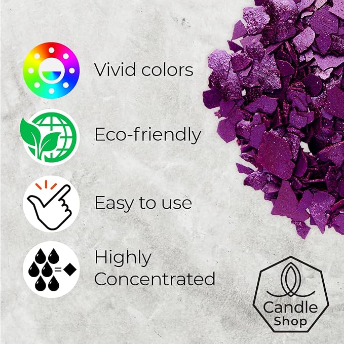 Purple Candle Dye 2oz for Soy Candle Making – Highly Concentrated Candle Wax - Image 3