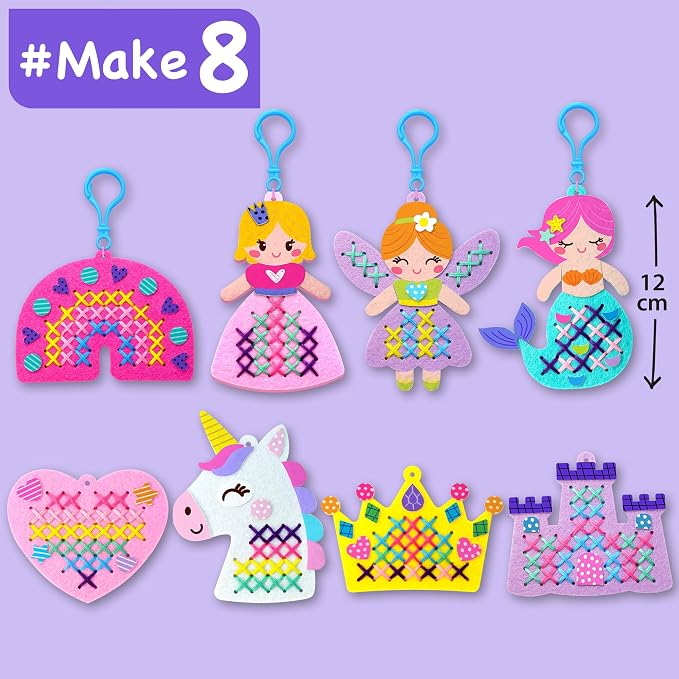 EZCRA Princess Cross Stitch Kit - Image 2