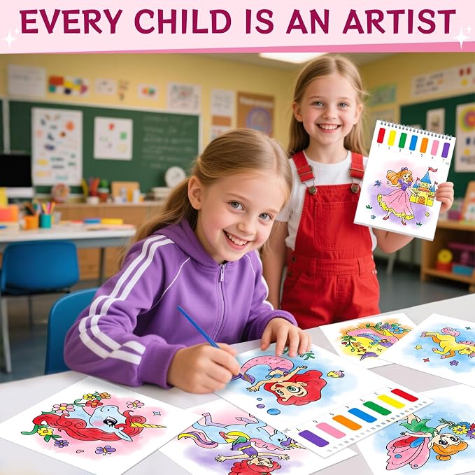 SOCOLER Paint with Water Coloring Books - Image 4